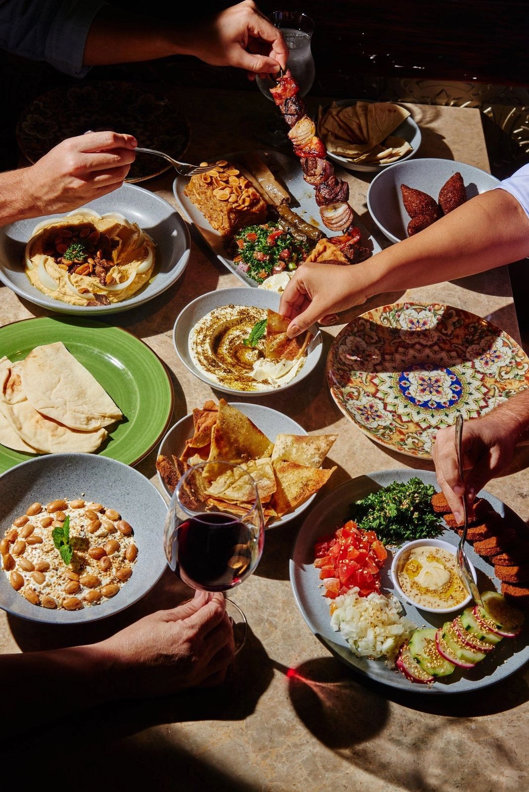 Food styled for an Adviq client campaign